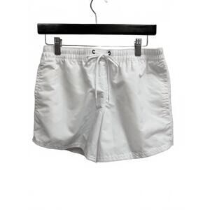 NEW SUNDEK women's coast coverup swim short in white40